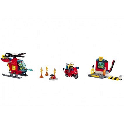 Lego-Juniors,Valiza Pompieri