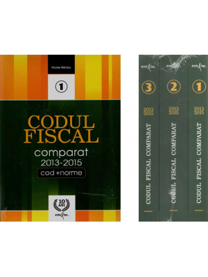 CODUL FISCAL COMPARAT 2013-2015
