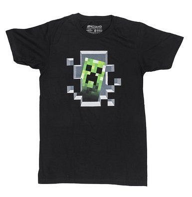 Minecraft Premium T-Shirt Creeper Inside Size S