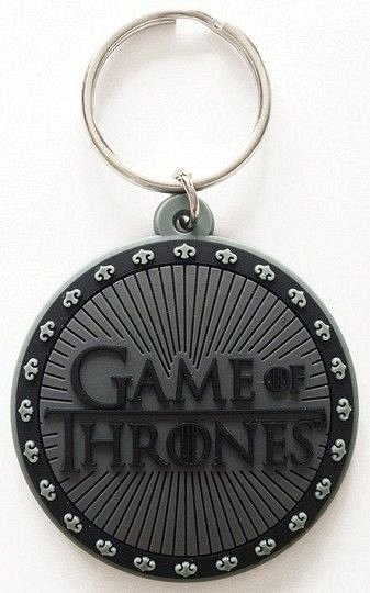 Game of Thrones Rubber Keychain Logo 6 cm