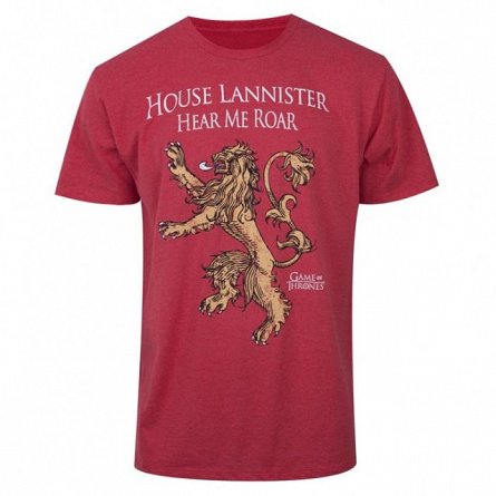 Game of Thrones T-Shirt House Lannister Size XL