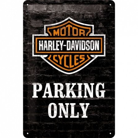 Placa 20x30 22231 Harley-Davidson Parking Only