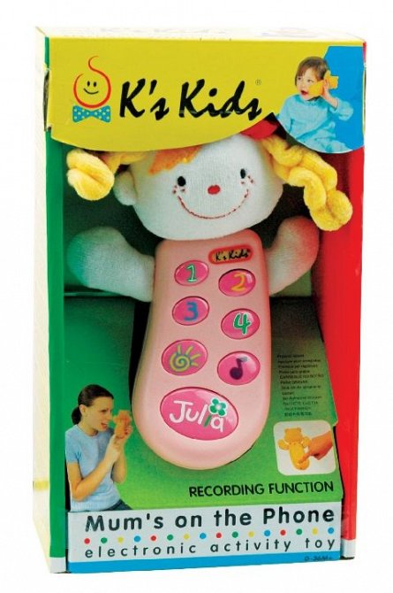 Telefon interactiv,roz,K's Kids