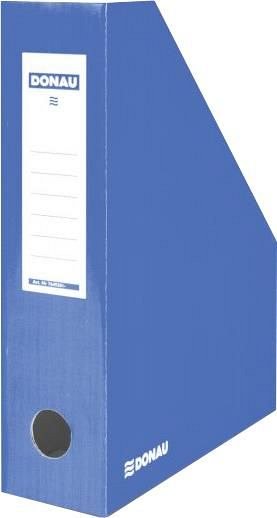 Suport documente Donau,8cm,caton,albastru