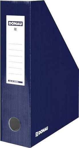 Suport documente,8cm,caton,albastru inch