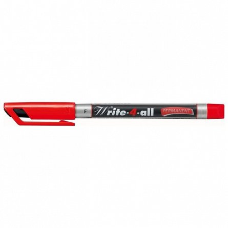 Marker perm.Stabilo Write-4-all,F,rosu