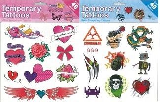 Set Tatuaje provizorii pentru fete
