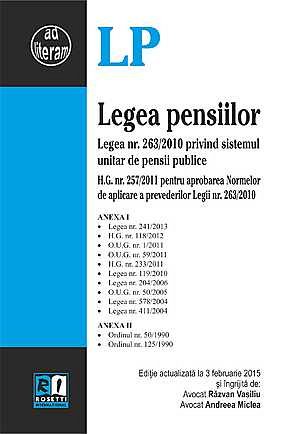 LEGEA PENSIILOR (2015-02-03)