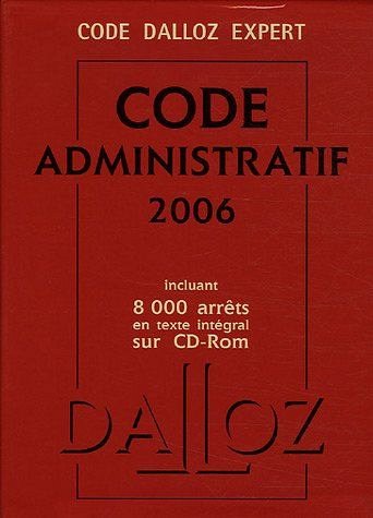 CODE ADMINISTRATIF (+CD-ROM )
