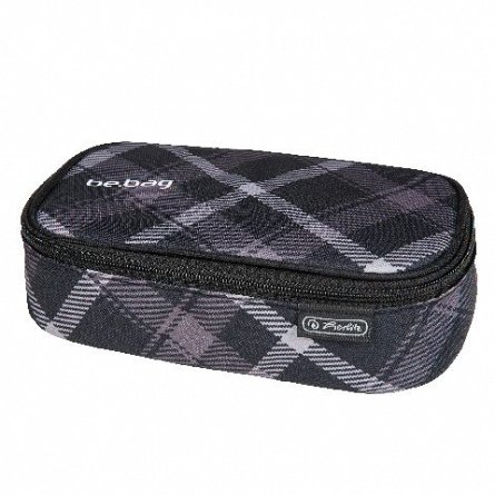 Pouch Be.Bag Beat,Black Grey Checked