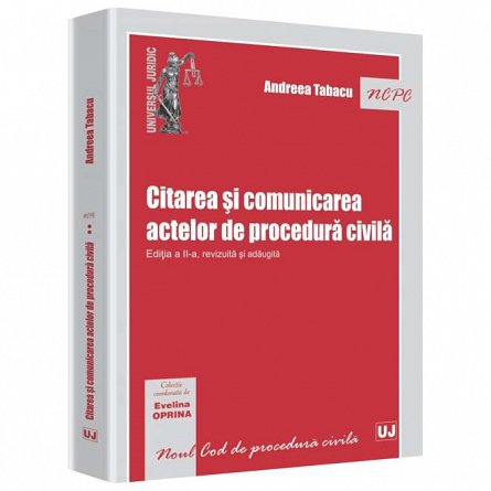 Citarea si comunicarea actelor de procedura civila