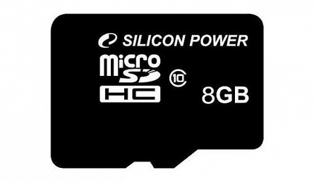 Card Memorie microSDHC SiliconPower, 8GB, C10