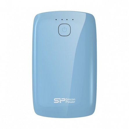Baterie externa 7800mAh SiliconPower P81, 2.1A,albastru