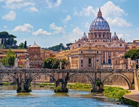 Puzzle Podul Sant Angelo, Roma 2000 Piese