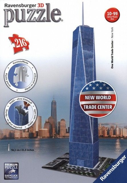 Puzzle 3D World Trade Center, 216 Piese