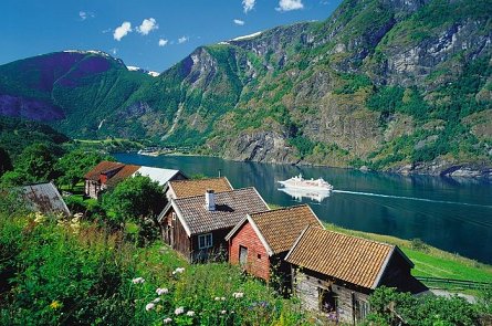 Puzzle Fiordul Sognefjord, Norvegia 3000 Piese