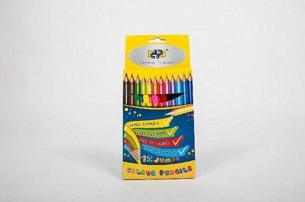 Creioane colorate 12 buc/set,jumbo,DP Premium