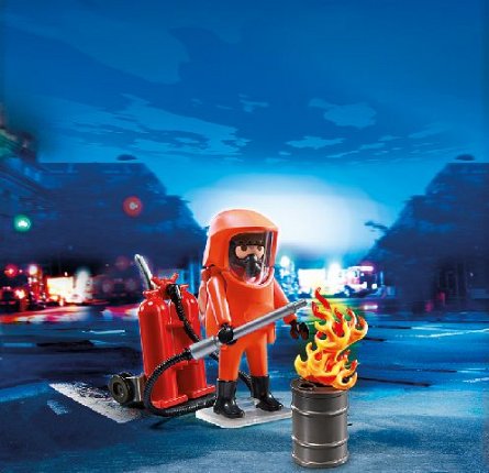 Playmobil-Pompierul fortelor speciale