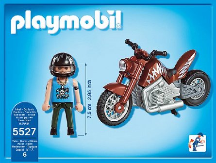 Playmobil-Motocicleta supercool