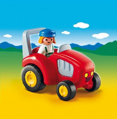 Playmobil-Fermierul si tractorul