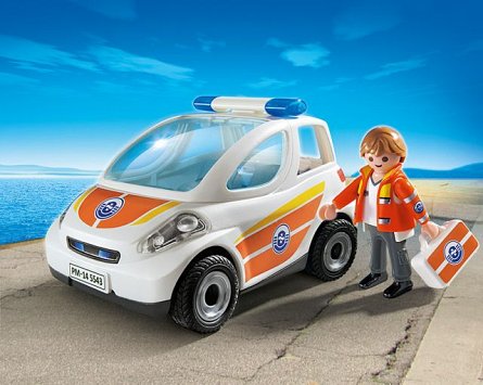 Playmobil-Vehicul de urgenta a salvamarului