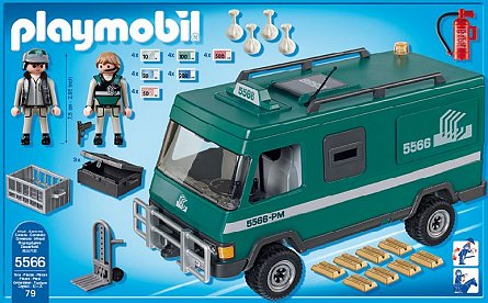 Playmobil-Masina de transportat bani
