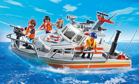 Playmobil-Barca de salvare