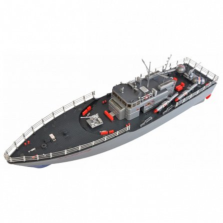 Barca Amewi Torpedo Speedboat Military, 51cm, 27Mhz, 6V