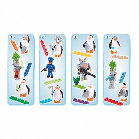 Cobi-Penguins,figurine,3buc/set