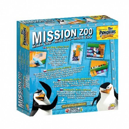 Cobi-Penguins,misiunea Zoo,pt 2 pers