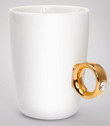Cana Inel Aur de 2 carate - 2 Carat Cup, Gizzys