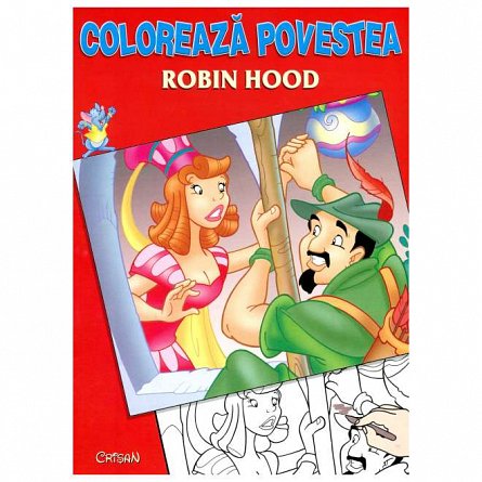 Coloreaza povestea: Robin Hood