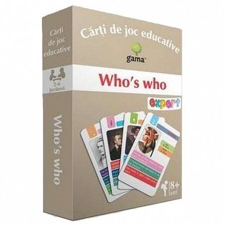 Who's who. Carti de joc educative