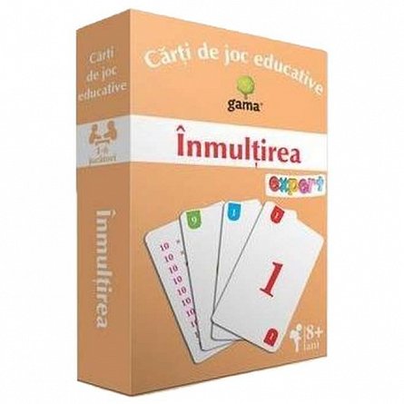Inmultirea. Carti de joc educative