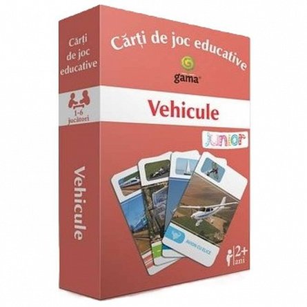 Vehicule. Carti de joc educative