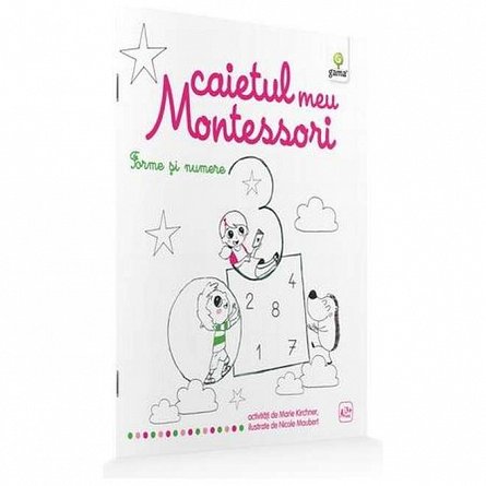 Forme si numere: Caietul meu Montessori