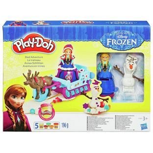 PlayDoh-Set creatie,Frozen,aventuri pe sanie