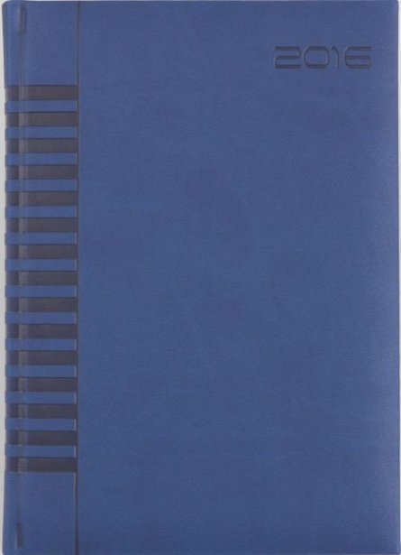 Agenda A4,datata,Bristol,128p,albastru