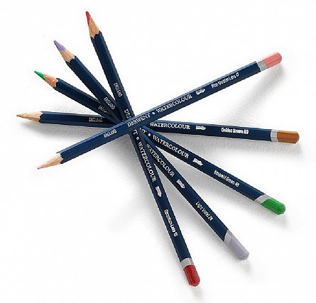 Creion Derwent Watercolour Middle Chrome