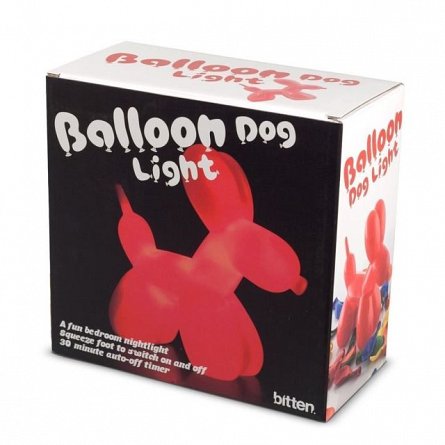 Lampa ambientala Caine din baloane - Balloon Dog Lamp