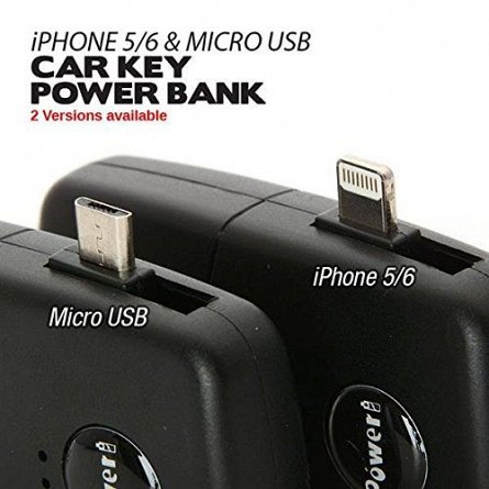 Baterie portabila Breloc 1000 mAh iPhone 5/6