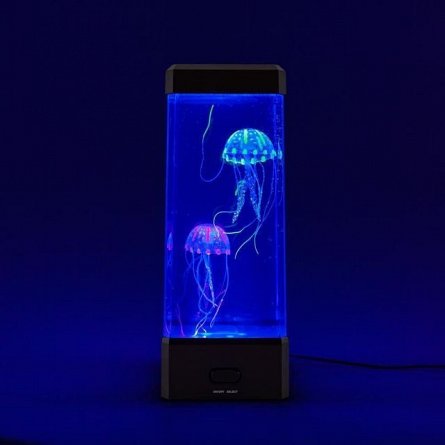 Lampa ambientala Acvariu Meduze, mare - Neon JellyFish