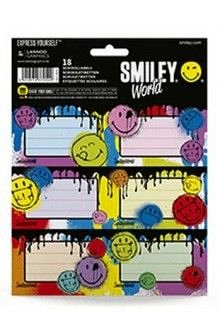 Etichete scolare,18/set,Smiley World