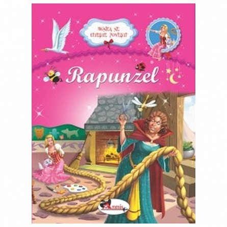 Bunica ne citeste povesti. Rapunzel