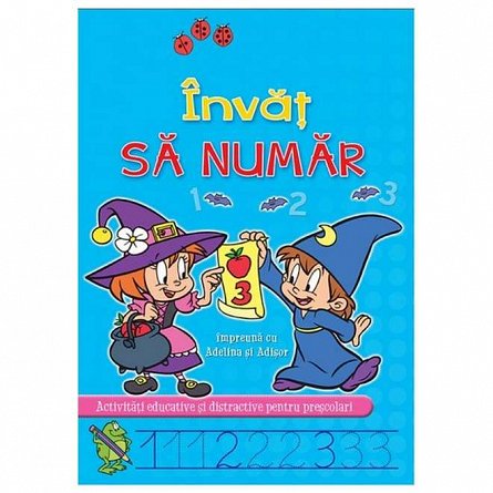 Invat sa numar impreuna cu Adelina si Adisor