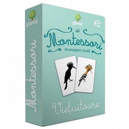 Montessori. Recunoastere vizuala: Vietuitoare