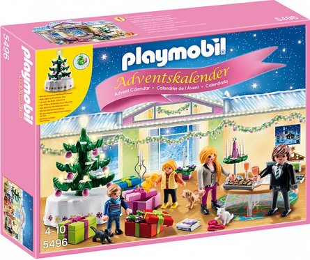 Playmobil-Calendar,Camera de Craciun cu brad