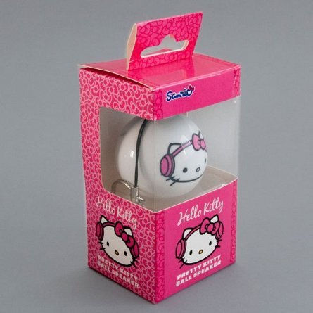 Boxa portabila Hello Kitty HK0023W, alb, mufa 3.5mm