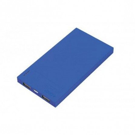 Baterie externa 4000mAh Solutions2Go Flat, albastru