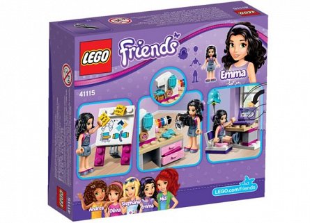 Lego-Friends,Atelierul de creatie al Emmei